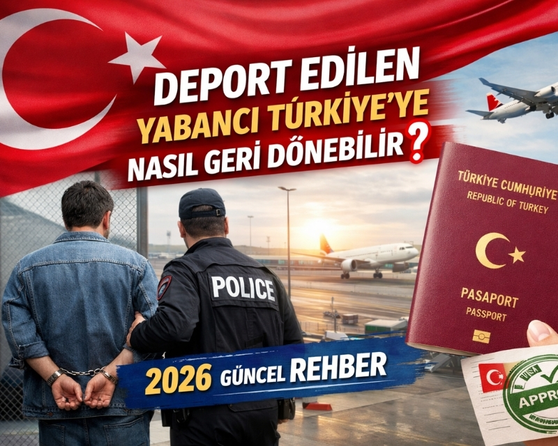 Deport Edilen Yabancı Türkiye'ye Nasıl Geri Dönebilir?