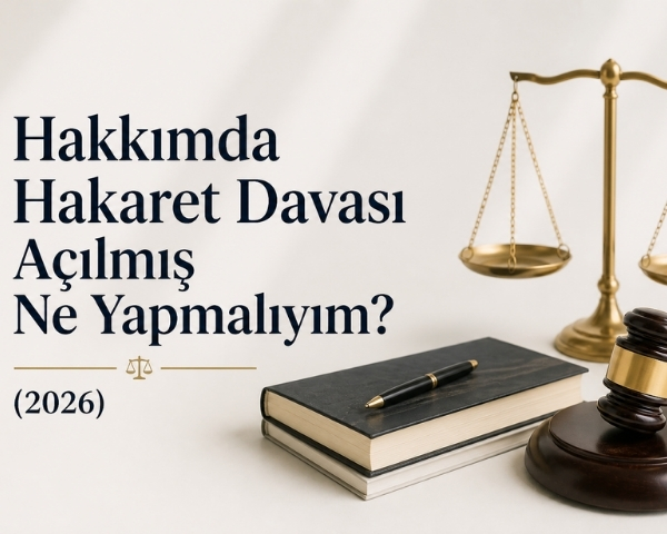 Hakkımda Hakaret Davası Açılmış Ne Yapmalıyım